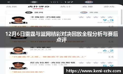 12月6日雷霆与篮网精彩对决回放全程分析与赛后点评